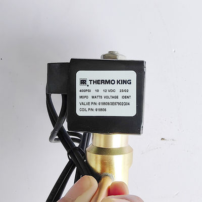 Pièces de rechange d'origine THERMO KING 618939 SOLÉNOÏDE pilote pour pièces de rechange du système de refroidissement du réfrigérateur de camion