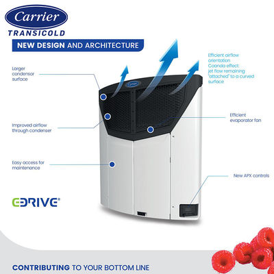 Système de refroidissement de l'unité de réfrigération de la remorque vectorielle HE 19