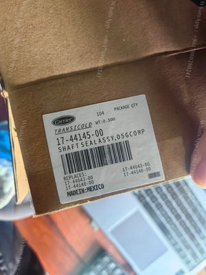 05K Sceaux de l'arbre 17-44785-00, 17-44145-00, 17-44705-00 pour le compresseur Carrier oasis 250 05K