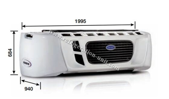 oasis 350 Unité de réfrigération transicold disponible pour le camion de la boîte réfrigérée de 8-9 mètres à 40-50 degrés Température ambiante bon prix