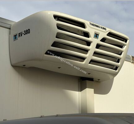 Châssis de camion de marque japonaise Isuzu 100p avec caisse réfrigérée de 4,1 mètres de longueur avec unités de réfrigération THERMO KING RV380V 4X2 Mini 3 tonnes camion réfrigéré avec congélateur de 2 tonnes