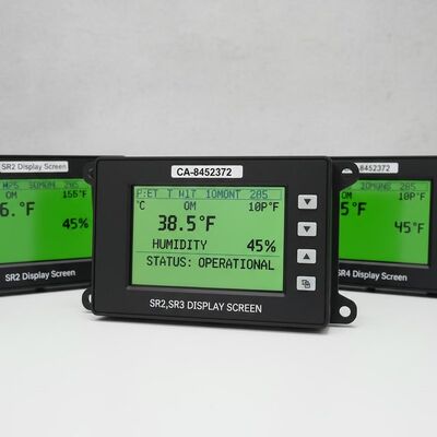 SR2,SR3, SR4 Écran d'affichage, SR2,SR3 écran d'affichage CA-8452372 Type d'affichage vert Écran LCD pour THERMO KING SB210 SB230 HMIs Pièces de rechange de seconde monte