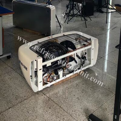 RV580E remplace le groupe frigorifique à entraînement direct pour véhicule C450 THERMO KING avec compresseur TK16 et 2 ventilateurs 24V