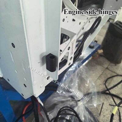 les charnières du côté du moteur la porte du côté droit un ensemble de la série T THERMO KING unité de réfrigération T-600 800 1000 680Pro 880Pro T-1080Pro