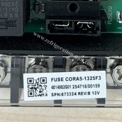 673324 CARTE DE CIRCUITS IMPRIMÉS AVEC RELAIS ET FUSIBLES THERMO KING 12VDC RV680II / RV780II / SV600Li/T-880E 4E14982G01