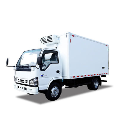 QINGLING ISUZU KV100 100P Camion Réfrigéré pour le Transport de Viande, Poisson, Aliments NKR Congélateur 5 Tonnes THERMO KING RV380 Réfrigération