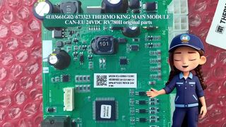 4E03661G02/ 673323 MODULE principal THERMO KING CAN-EU 24VDC RV780II pièces d'origine